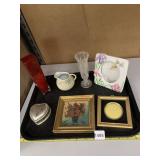 ASSORTED DECORATIVE ACCESSORIES - SILVER-TONE