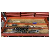 BLUE POINT RATCHET AND SOCKET SETS ETC.