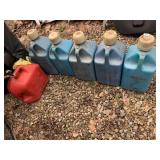 6 FUEL CANS WERE USED FOR RACING FUEL