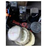 HEAT LAMP HAMMER AND MILWAUKEE BUFFER WITH PADS