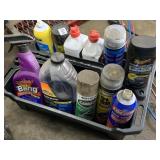 MISC PAINTS AND CLEANING FLUIDS