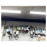 VERY LARGE GROUP OF BELTS FOR ENGINES AND BELT