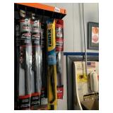 HALF OF RACK OF WIPER BLADES SMALLER SIZES