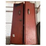 SNAP ON METAL VINTAGE CABINET SURFACE