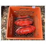 DUAL PISTON CALIPERS FRONTS GOOD SHAPE SHOP SAID