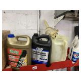 ASSORTED COOLANT AND GEAR OIL