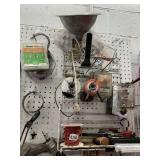 CONTENTS OF WALL TAPE AND SANDING ITEMS