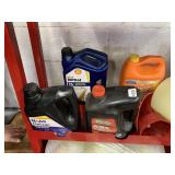 COOLANT AND DIESEL MOTOR OIL WITH OIL POURER