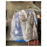 ASSORTED TARPS 5 FT PLUS SOME NEW