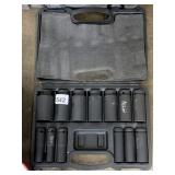 ATD 1/2 IN IMPACT SOCKETS COMPLETE