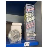 NEW HIGH SECURITY LOCKS AND RADIATOR STOP LEAK