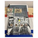 CIVIL WAR COMMEMORATIVE STAMPS & BOOKS COLLECTION