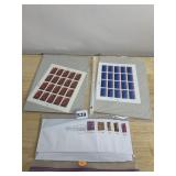 USA POSTAGE STAMP SHEETS 75 & 39 W/ FIRST DAY