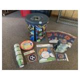 TEENAGE MUTANT NINJA TURTLES PARTY SET - TRASH