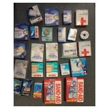 FIRST AID SUPPLIES - ADHESIVE BANDAGES, GAUZE