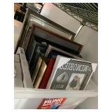 ASSORTED PICTURE FRAMES - VARIOUS SIZES & STYLES,