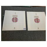 PAIR ELVIS LEGENDS OF AMERICAN MUSIC STAMPS &