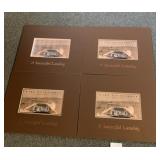MARS PATHFINDER STAMP SHEETS - SET OF 4, JULY 4,