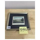 ART WENTWORTH CASTLE YORKSHIRE HAND-COLORED