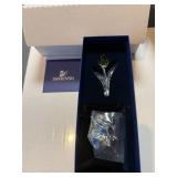 SWAROVSKI CRYSTAL TULIP FIGURINE - GOLDEN YELLOW