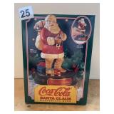 COCA-COLA SANTA CLAUS MECHANICAL BANK - DIE-CAST