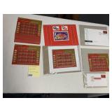 USPS LUNAR NEW YEAR STAMP COLLECTION - APPROX 41