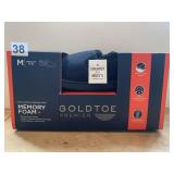 GOLDTOE PREMIER SLIPPERS - MEMORY FOAM, MEDIUM