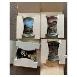 WILDLIFE CERAMIC COLLECTOR PLATES - ASSORTED