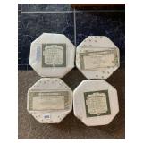BRADFORD EXCHANGE COLLECTOR PLATES - SET OF 4,
