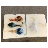 MARILYN MONROE CHRISTMAS ORNAMENTS - SET OF 3,