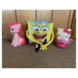 CHARACTER TOY ASSORTMENT - SPONGEBOB PLUSH
