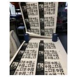 ISAMU NOGUCHI 37 CENT STAMP SHEETS QTY 12.-88.80