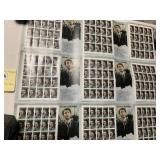 US POSTAGE STAMP SHEETS GREGORY PECK