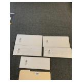 ASSORTED - LUNCHEON COLOR FDC SETS (QTY 2),