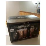 MEMBER'S MARK DOUBLE-WALLED BARWARE SET, HAMMERED