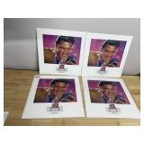 ELVIS LIMITED-EDITION PRINTS QTY 4 ITEM NO. 9915.