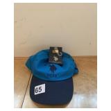 U.S. POLO ASSN. BASEBALL CAP - BLUE/NAVY, W/ TAG.