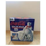 COCA-COLA POLAR BEAR MECHANICAL COIN BANK -
