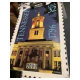 USA 32 CENT TENNESSEE STAMPS STRIP OF 4.