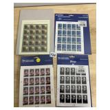 USPS COMMEMORATIVE STAMP SHEETS - ALZHEIMER'S,