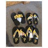 PITTSBURGH PIRATES TEAM SLIPPERS & FLIP-FLOPS