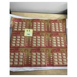 USPS CELEBRATING LUNAR NEW YEAR STAMP SHEETS, QTY