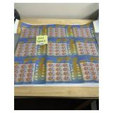 LUNAR NEW YEAR DRAGON PRESS SHEET. 142.56 FACE