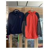 RALPH LAUREN & ADIDAS WINDBREAKERS - NAVY & RED,