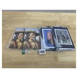 USA PATRIOTIC FIRST DAY COVERS & WILD WEST POST