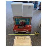 FIRE CHIEF PEDAL CAR - LIMITED EDITION DIE CAST