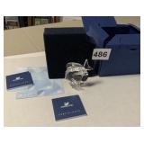 SWAROVSKI CRYSTAL FISH FIGURINE - SCS20, W/