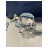 SWAROVSKI CRYSTAL FISH FIGURINE - MULTI-COLOR W/