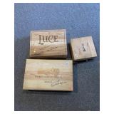 WINE BOXES - LUCE AND ROBERT MONDAVI WINERY