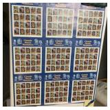 CLASSIC MOVIE MONSTERS POSTAGE STAMP SHEETS -